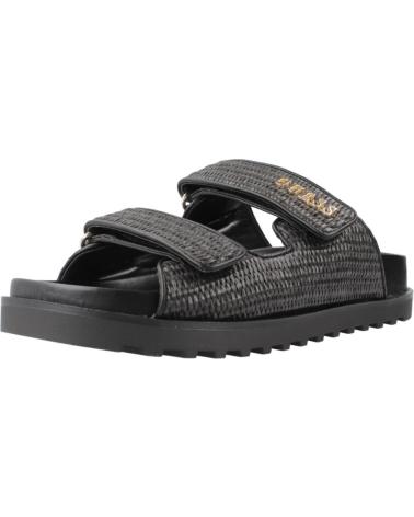 GUESS SANDALIAS MUJER MODELO FLJFDE FAP19 COLOR NEGRO BLACK
