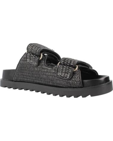 GUESS SANDALIAS MUJER MODELO FLJFDE FAP19 COLOR NEGRO BLACK