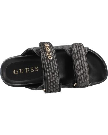 GUESS SANDALIAS MUJER MODELO FLJFDE FAP19 COLOR NEGRO BLACK