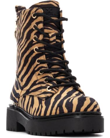 XTI 144391 ZEBRA PRINT COMBAT BOOTS CEBRA