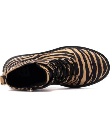 XTI 144391 ZEBRA PRINT COMBAT BOOTS CEBRA