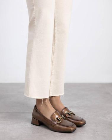 CARMELA 162539 TAUPE MOKASSINS TAUPE