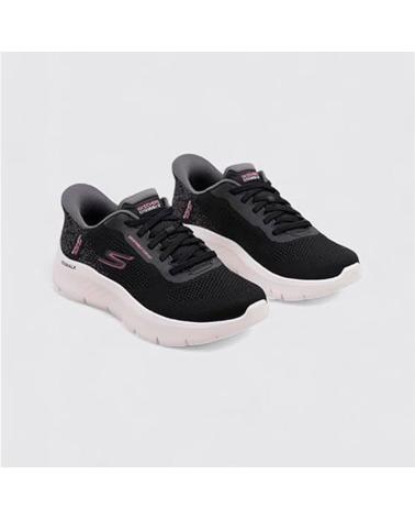 SKECHERS SLIP-INS GO WALK FLE NEGRO
