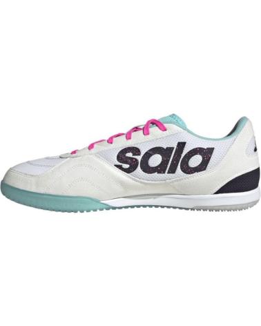 ADIDAS TOP SALA COMPETITION II - FUTSAL BLANC AVEC DÉTAILS VIFS BLANCO