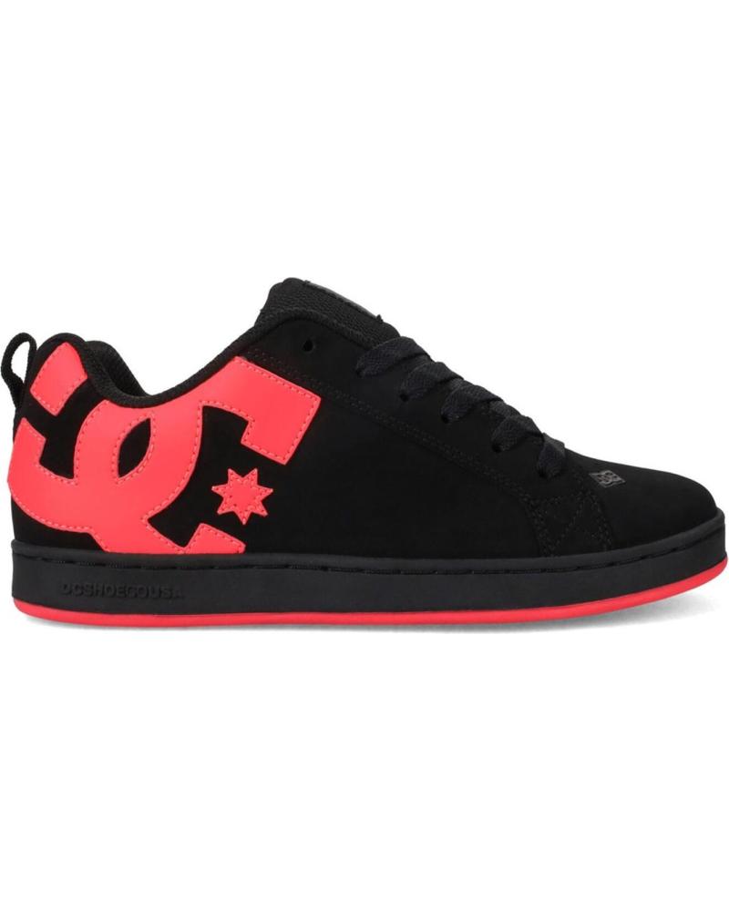 ZAPATILLAS DC SHOES COURT GRAFFIK NEGRO Y ROSA BLACK HOT