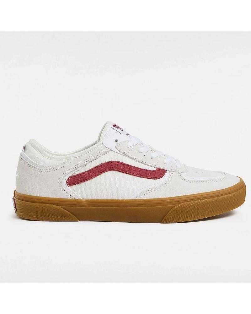 VANS SKATE ROWLEY SNEAKER ROT WEISS GUM SOHLE