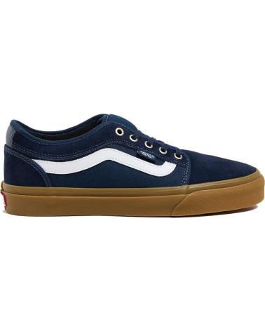 VANS SKATE CHUKKA LOW SIDESTRIPE SNEAKER MARINEBLAU UND GUM