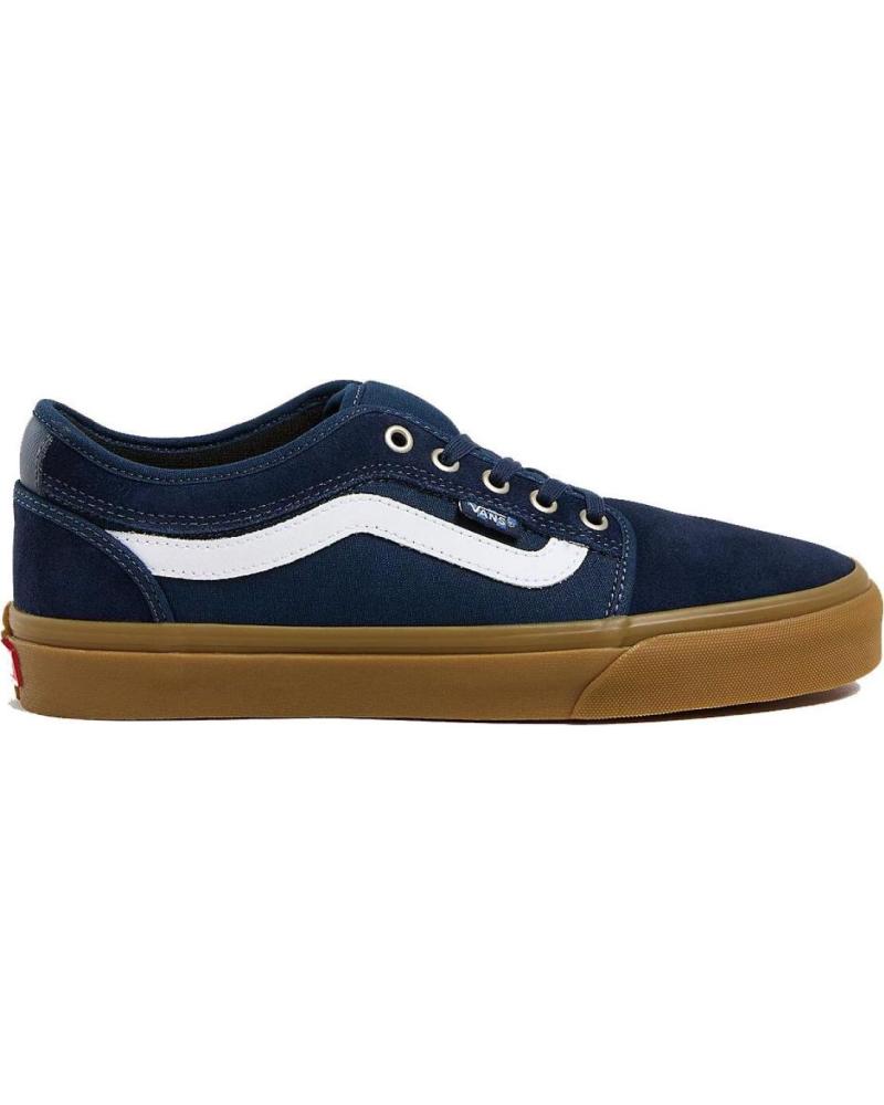 VANS SKATE CHUKKA LOW SIDESTRIPE SNEAKER MARINEBLAU UND GUM