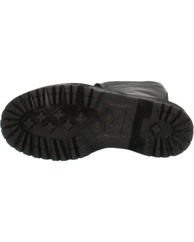 DR. MARTENS 1B60 BEX SCHWARZ BLACK HOHE STIEFEL - 20 ÖSEN UND PLATEAU BLACK