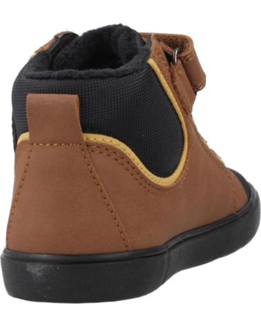 GEOX B GISLI B461NC 0MEFU CR69B TOBACCO/BLACK CR69B TOBACCO-BLACK