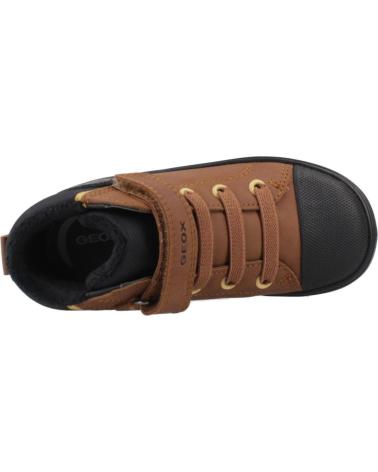 GEOX B GISLI B461NC 0MEFU CR69B TOBACCO/BLACK CR69B TOBACCO-BLACK