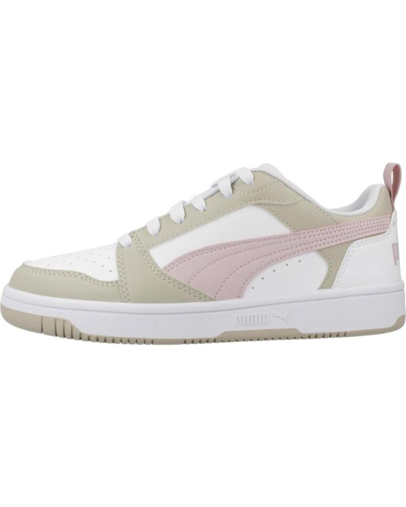 PUMA REBOUND V6 LO JR BLANCO WHITE