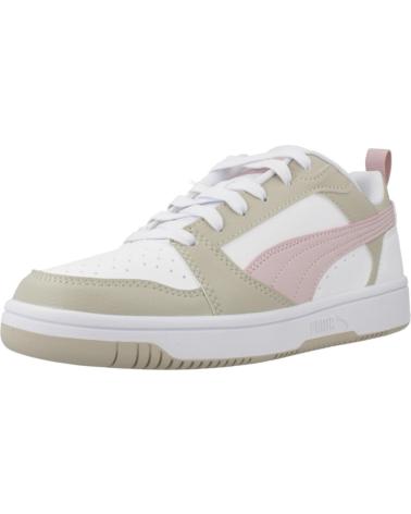 PUMA REBOUND V6 LO JR BLANCO WHITE