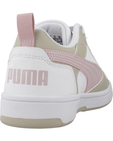 PUMA REBOUND V6 LO JR BLANCO WHITE