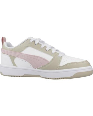 PUMA REBOUND V6 LO JR BLANCO WHITE