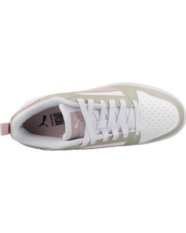 PUMA REBOUND V6 LO JR BLANCO WHITE