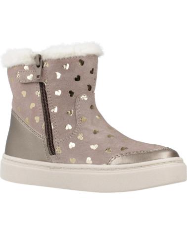 BOTAS GEOX B NASHIK B563HB C5005 DK BEIGE CON ESTAMPADO METALIZADO Y FORRO INTERIOR C5005 DK BEIGE