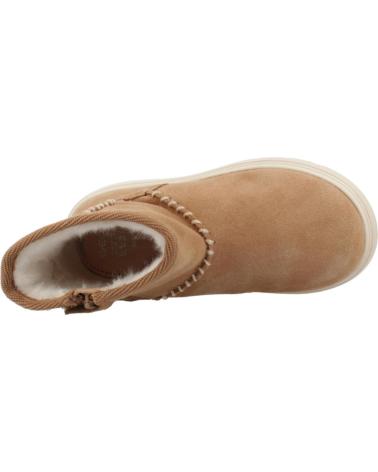 STIVALI GEOX B KIDDARTAH B565YA C6627 WHISKY CON CUCITURE DECORATIVE C6627 WHISKY