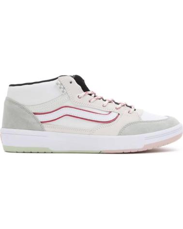 VANS OFF THE WALL ZAHBA MID WHITE GRAY MULTI SNEAKERS