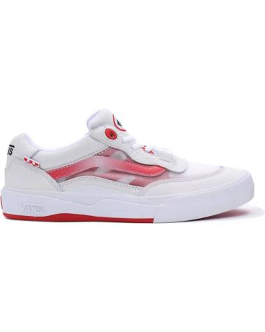 VANS PRO WAYVEE LEDER TRUE WHITE-ROT