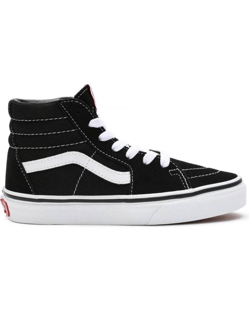 CHAUSSURES VANS SK8-HI BLACK-TRUE WHITE