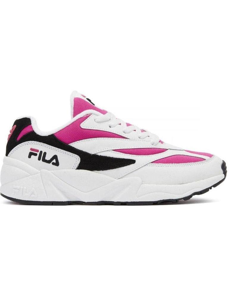 ZAPATILLAS FILA VENOM HERITAGE BLANCAS, ROSAS Y NEGRAS
