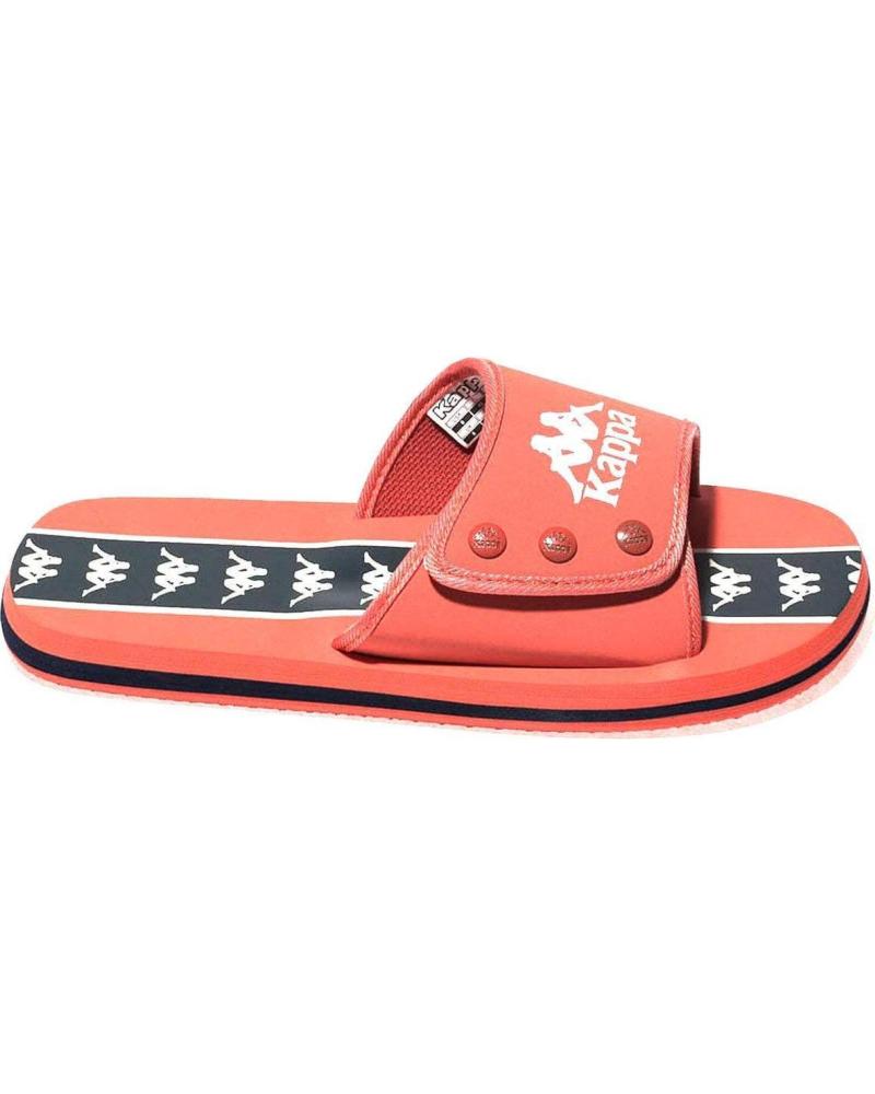 CHANCLAS KAPPA BANDA LAPUSH 2 AUTHENTIC ROJO NARANJA-BLANCO