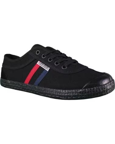 KAWASAKI RETRO CANVAS SHOE K192496 1001S SOLID BLACK