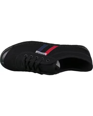 KAWASAKI RETRO CANVAS SHOE K192496 1001S SOLID BLACK