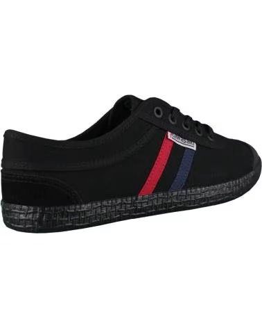 KAWASAKI RETRO CANVAS SHOE K192496 1001S SOLID BLACK