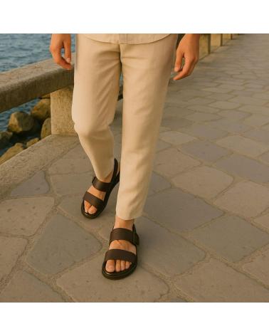 SANDALES DUCA DI MORRONE PIETRO MARRON BROWN