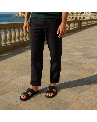 SANDALI DUCA DI MORRONE PATRIZIO-VIT NERI BLACK