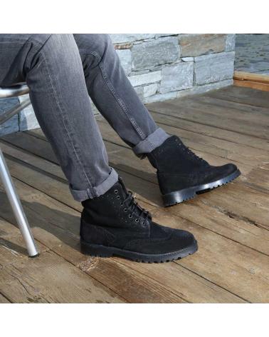 Botines De Hombre DUCA DI MORRONE FAUSTO - SUEDE  BLACK
