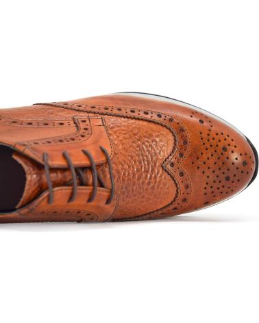 DUCA DI MORRONE GIUSEPPE BROGUE OXFORD SHOES COGNAC BROWN BROWN