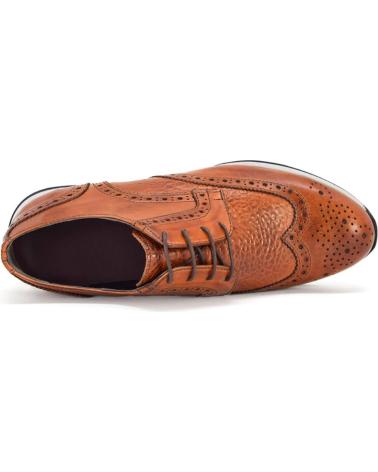 DUCA DI MORRONE GIUSEPPE BROGUE OXFORD SHOES COGNAC BROWN BROWN