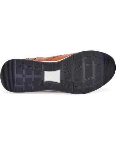 DUCA DI MORRONE GIUSEPPE BROGUE OXFORD SHOES COGNAC BROWN BROWN