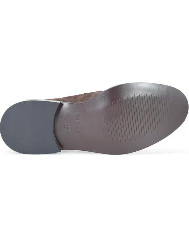 MOCASSINI IN CAMOSCIO MARRONE DUCA DI MORRONE ANTONIO-CAM BROWN