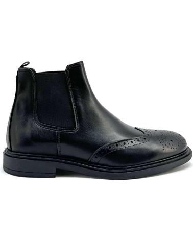 Botins De Hombre DUCA DI MORRONE GRAZIANO - LEATHER  BLACK