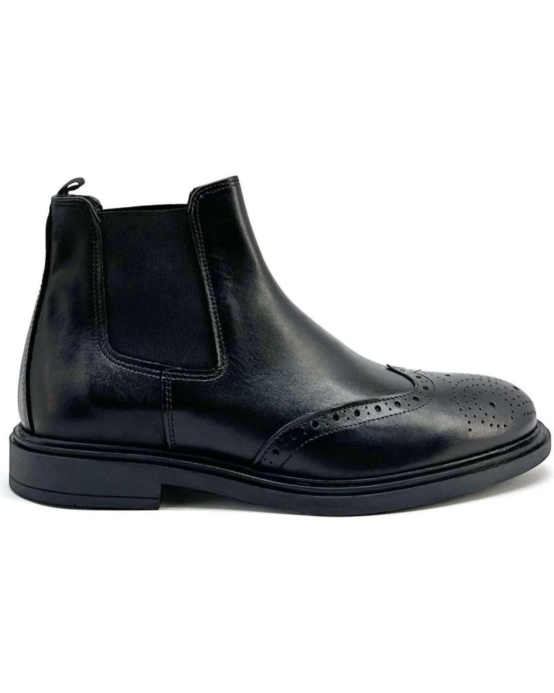 Botins De Hombre DUCA DI MORRONE GRAZIANO - LEATHER  BLACK