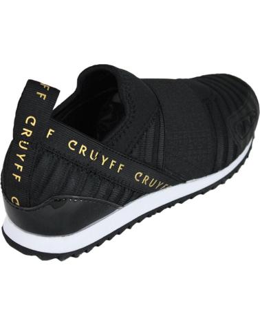 TÊNIS UNISSEX CRUYFF ELASTICO CC7574201 PRETO DOURADO 490 BLACK-GOLD