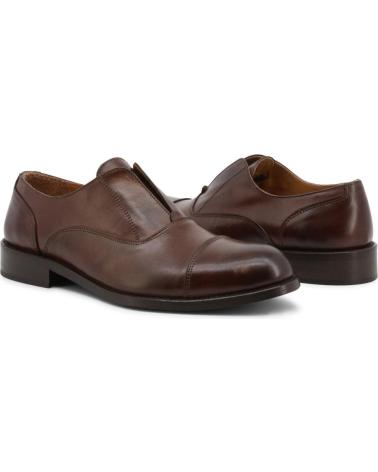 DUCA DI MORRONE LUCAS VIT BROWN - BRAUNE LEDER BUSINESS-SCHUHE BROWN
