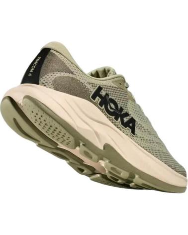 HOKA RINCON 4 FORREST: GREY RUNNING SHOES 1155130-FLY NAN
