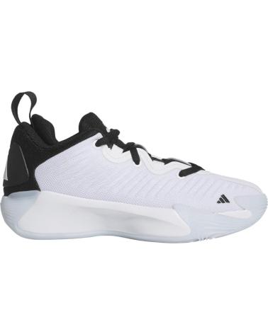 ADIDAS INITIATION JUNIOR WHITE BASKETBALL SHOES BLANCO
