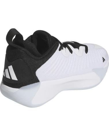 ADIDAS INITIATION JUNIOR WHITE BASKETBALL SHOES BLANCO
