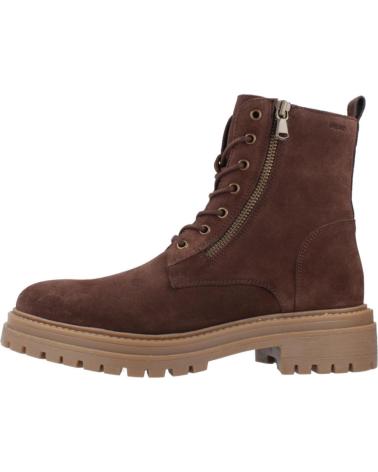 GEOX ANKLE BOOT IRIDEA D C6006 BROWN C6006