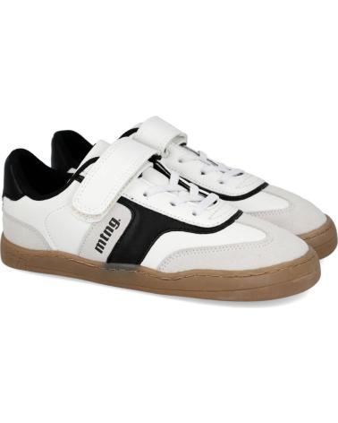 SNEAKERS CASUAL MTNG BIANCHE PER BAMBINO BLANCO