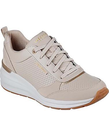 SKECHERS CASUAL BEIGE SNEAKERS BEIG