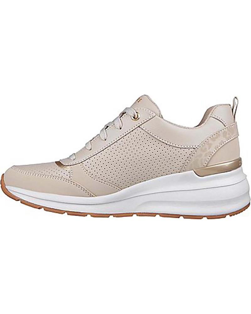 SKECHERS CASUAL BEIGE SNEAKERS BEIG