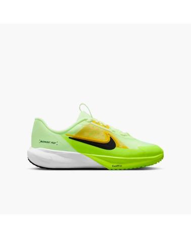 BASKETS NIKE SONIC FLY GS VERTES VERDE