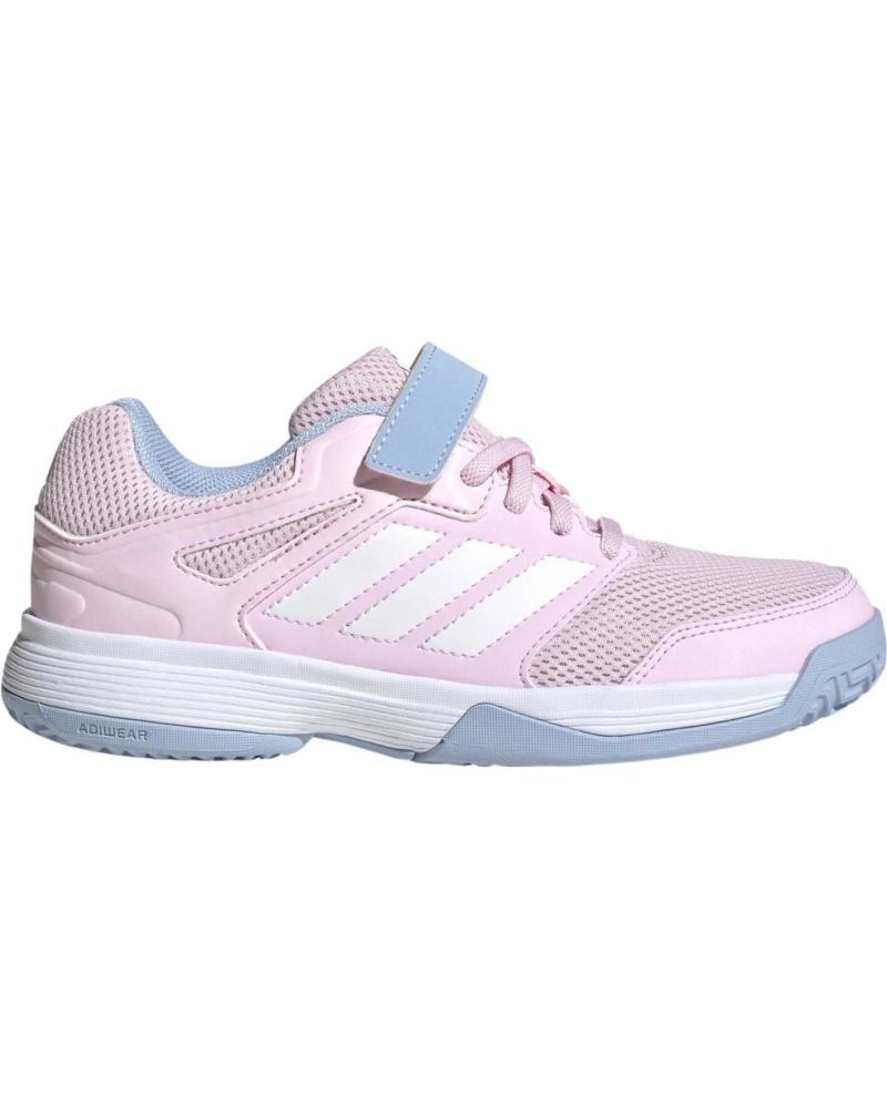 ADIDAS SPEEDCOURT VELCRO ROSA ROSA